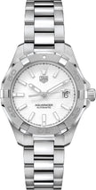 TAG HEUER Aquaracer Pearl White Dial Automatic Ladies Watch Wbd2311.Ba0740 1