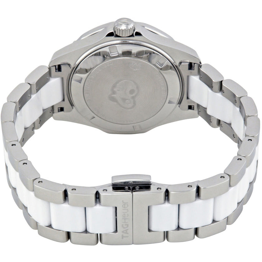 TAG HEUER Aquaracer White Dial Diamond Steel Ladies Watch Way131H.Ba0914 3