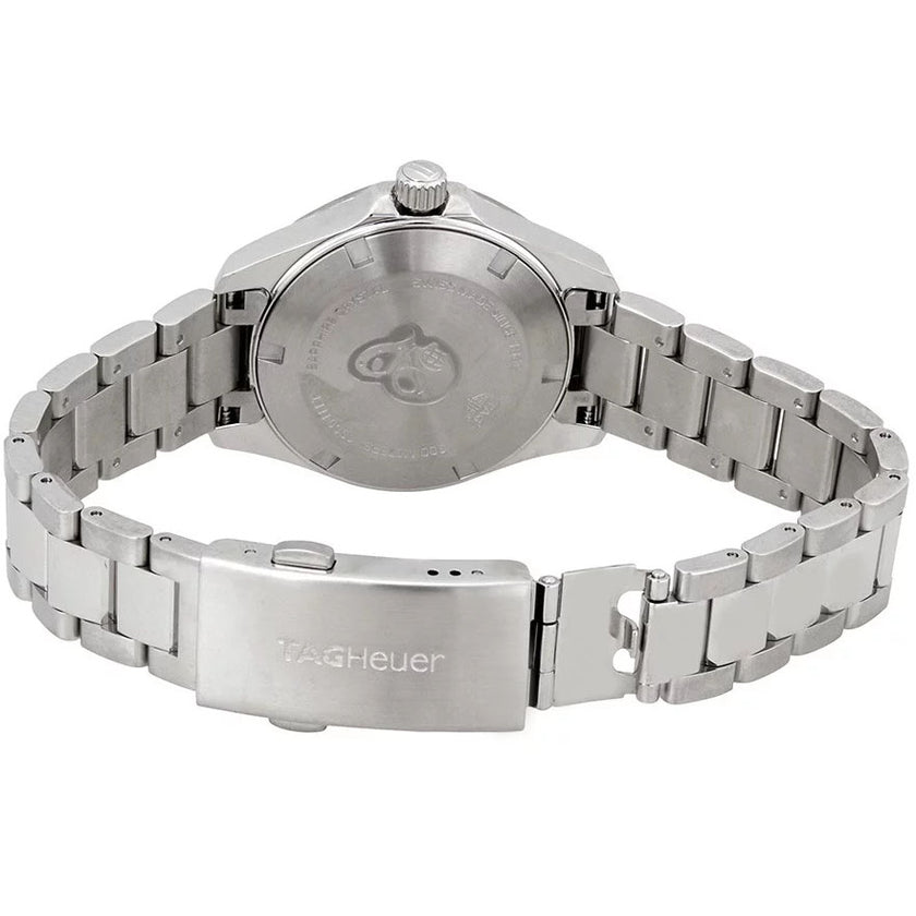 TAG HEUER Aquaracer White Pearl & Diamond Dial Women'S Watch Wbd1314.Ba0740 3