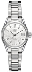 TAG HEUER Carrera White Pearl Dial Automatic Women'S Watch War2411.Ba0770 1