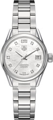 TAG HEUER Carrera Pearl & Diamond Dial Women'S Luxury Watch War2414.Ba0770 1