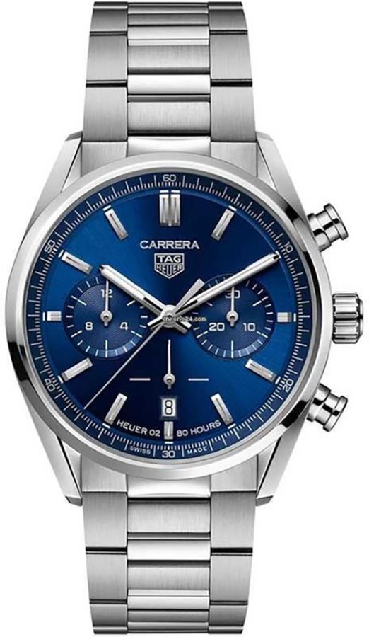 TAG HEUER Carrera Automatic Blue Dial Automatic Men'S Watch Cbn2011.Ba0642 1
