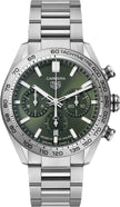 TAG HEUER Carrera Automatic Chronograph Green Dial Men'S Watch Cbn2A10.Ba0643 1