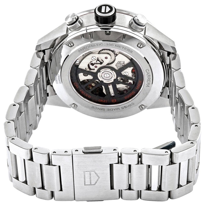 TAG HEUER Carrera Black Skeleton Dial Men'S Watch Cbg2A1Z.Ba0658 3