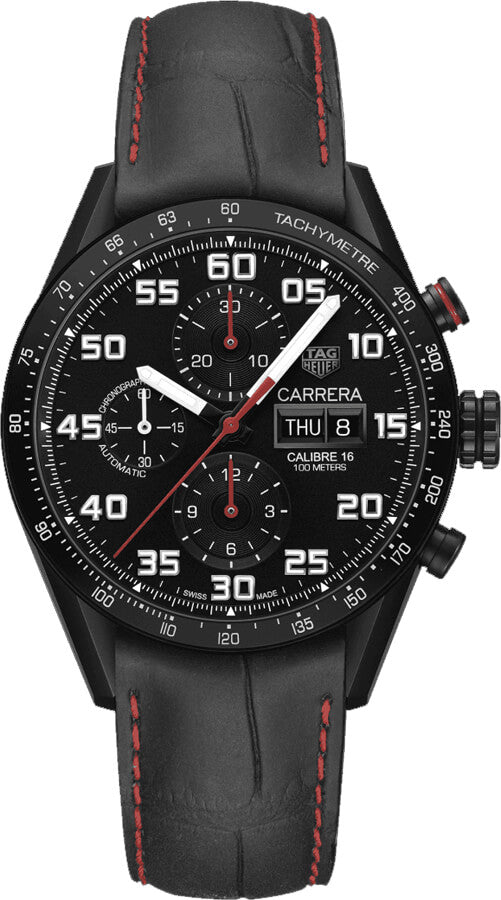 TAG HEUER Carrera Calibre 16 Day Date Men'S Watch Cv2A83.Fc6393 1