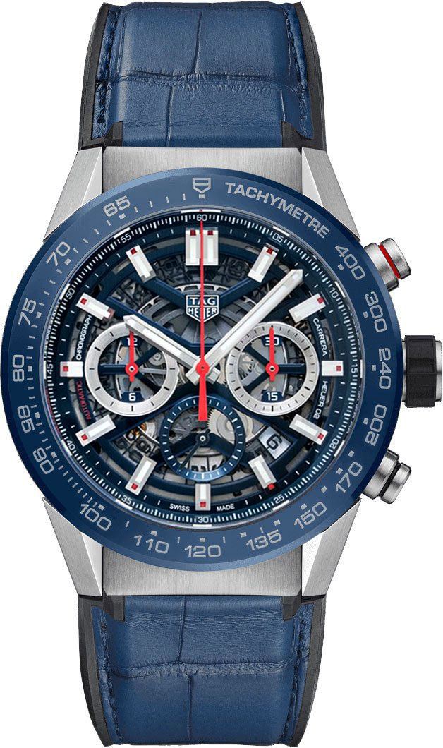 TAG HEUER Carrera Calibre Heuer 02 Men'S Watch Cbg2A11.Fc6460 1