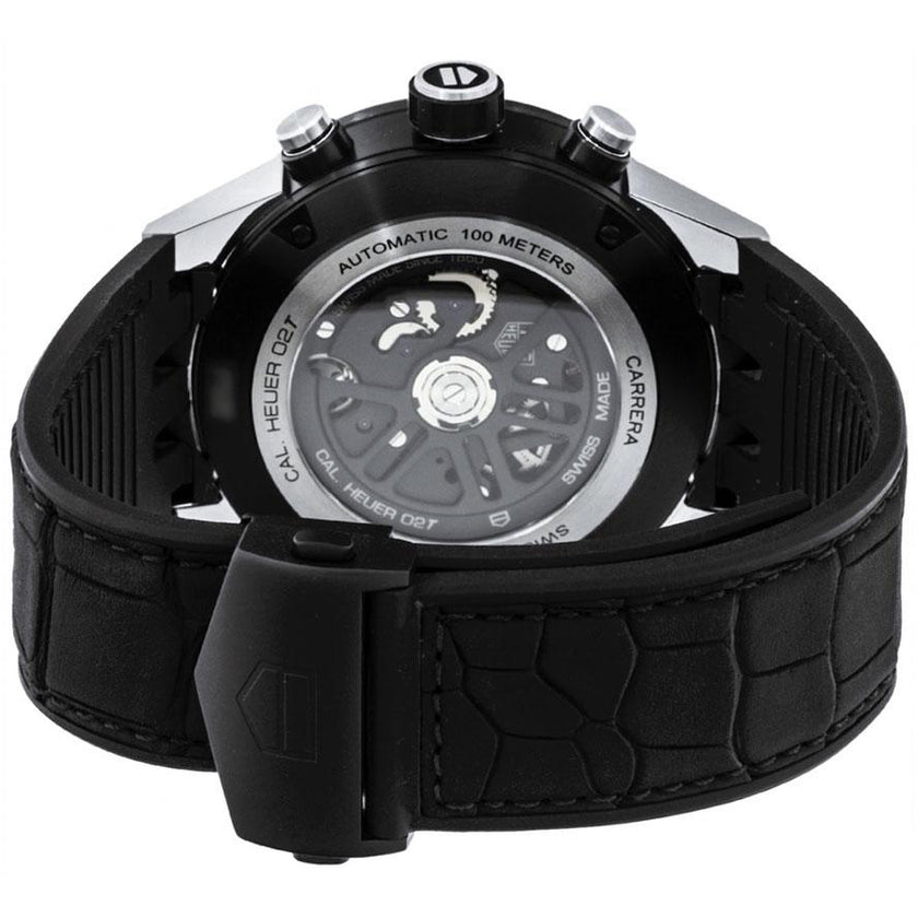 TAG HEUER Carrera Calibre Heuer 02T Skeleton Dial Men'S Watch Car5A8Y.Fc6377 2
