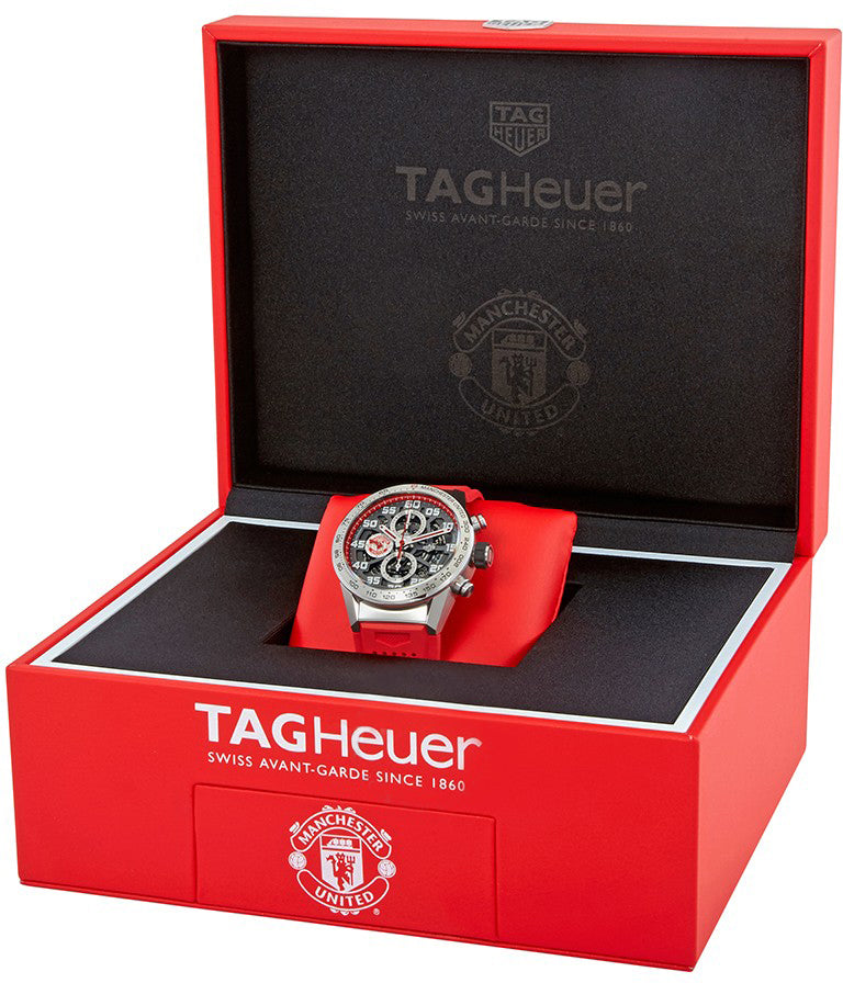 TAG HEUER Carrera Manchester United Special Men'S Watch Car201M.Ft6156 6