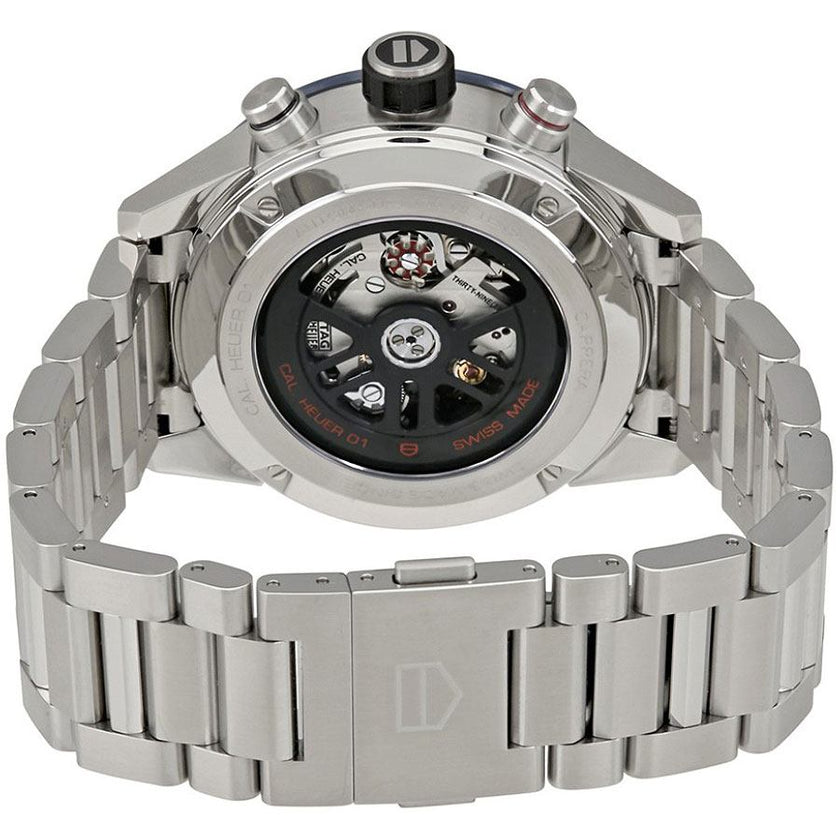 TAG HEUER Carrera Skeleton Blue Dial Men'S Watch Car201T.Ba0766 3