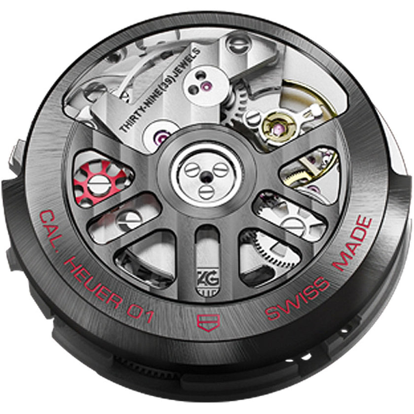 TAG HEUER Carrera Skeleton Blue Dial Men'S Watch Car201T.Ba0766 4