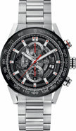 TAG HEUER Carrera Skeleton Black Dial Save Men'S Watch Car201V.Ba0766 1