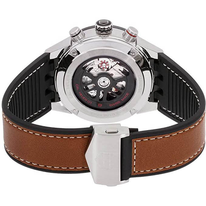 TAG HEUER Carrera Grey Dial Chronograph Men'S Watch Car201W.Ft6122 3