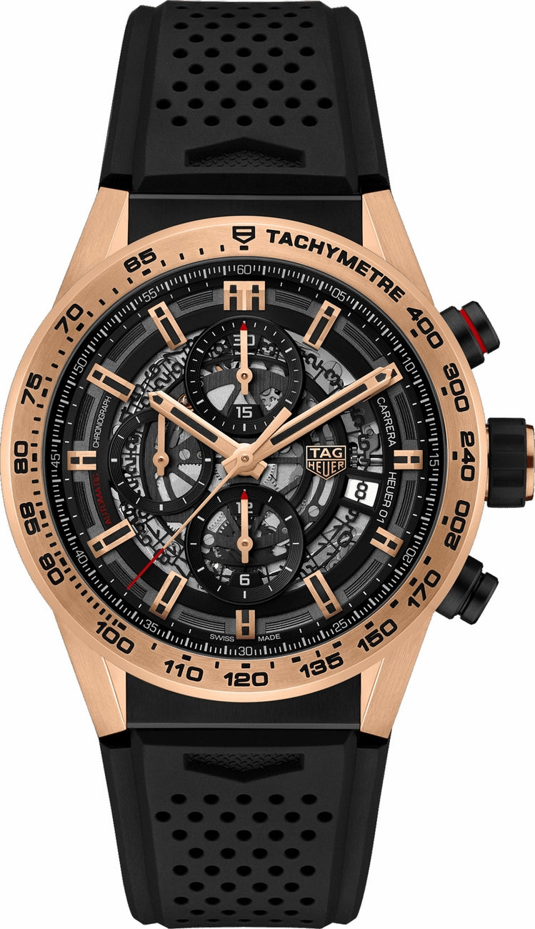 TAG HEUER Carrera Automatic Men'S Luxury Watch Car205B.Ft6087 1