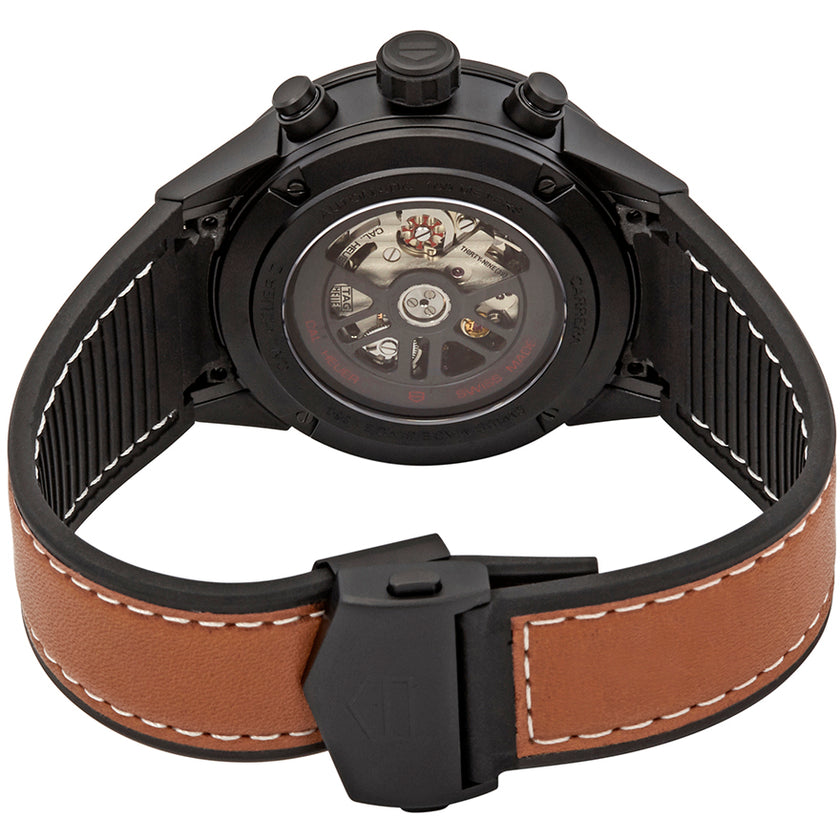 TAG HEUER Carrera Chronograph Black Dial Men'S Luxury Watch Car2090.Ft6124 3