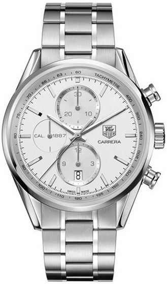 TAG HEUER Carrera Automatic Chronograph Save On Men'S Watch Car2111.Ba0720 1