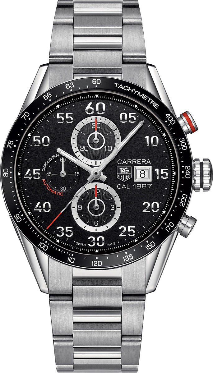 TAG HEUER Carrera Calibre 1887 Men'S Luxury Watch Car2A10.Ba0799 1