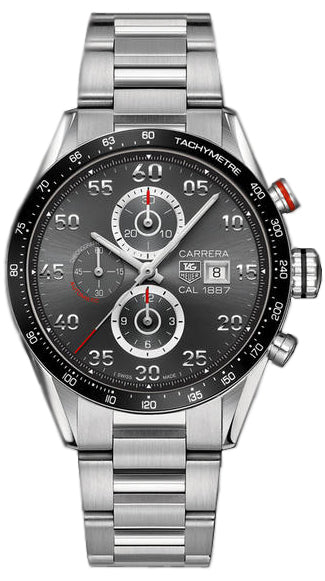 TAG HEUER Carrera Calibre 1887 Chronograph Men'S Watch Car2A11.Ba0799 1