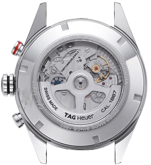 TAG HEUER Carrera Calibre 1887 Chronograph Men'S Watch Car2A11.Ba0799 2