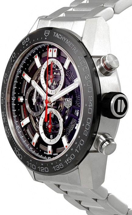 TAG HEUER Carrera Automatic Black Dial Steel Men'S Watch Car2A1W.Ba0703 2