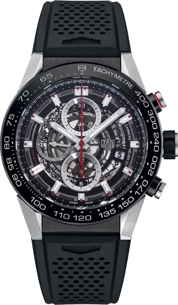 TAG HEUER Carrera Automatic Chronograph Heuer 1 Men'S Watch Car2A1Z.Ft6044 1