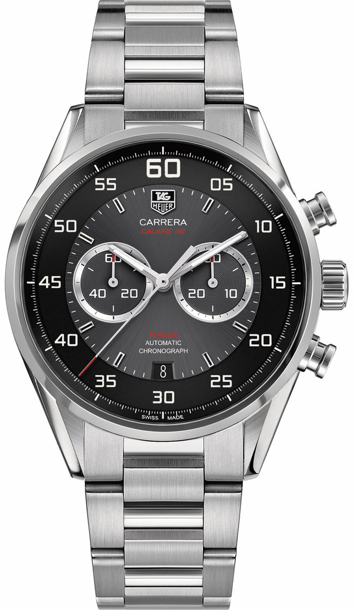 TAG HEUER Carrera Calibre 36 Automatic Men'S Luxury Watch Car2B10.Ba0799 1