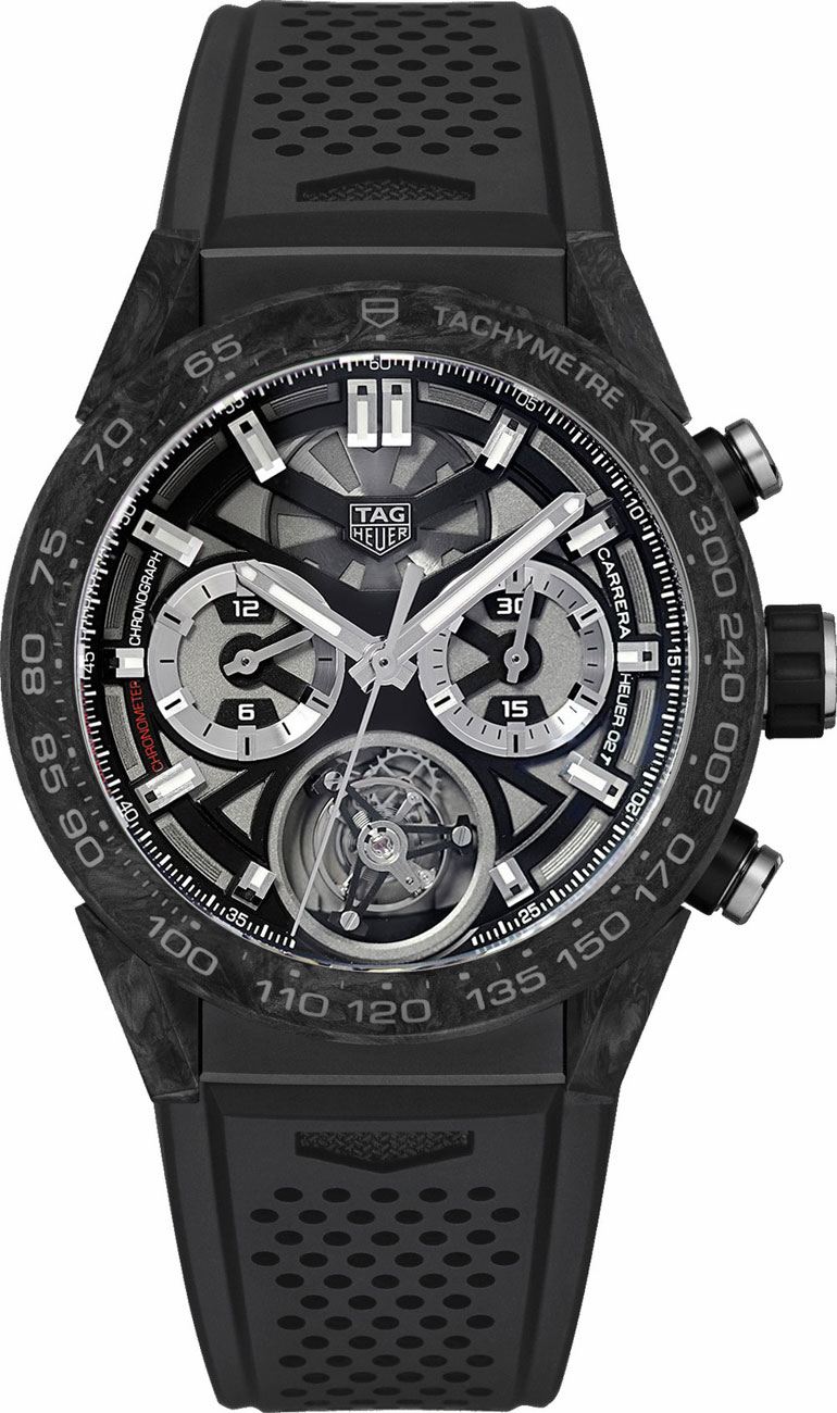 TAG HEUER Carrera Caliber Heuer 02 Chronometer Men'S Watch Car5A8W.Ft6071 1