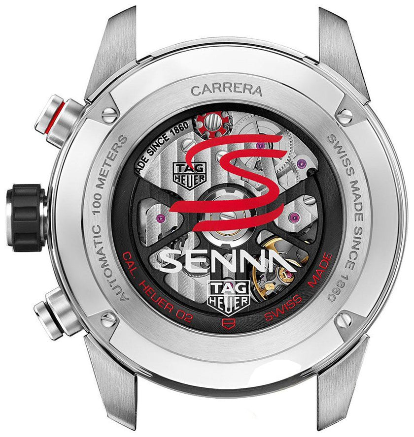TAG HEUER Carrera Senna Special Edition Men'S Sport Watch Cbg2013.Ba0657 2