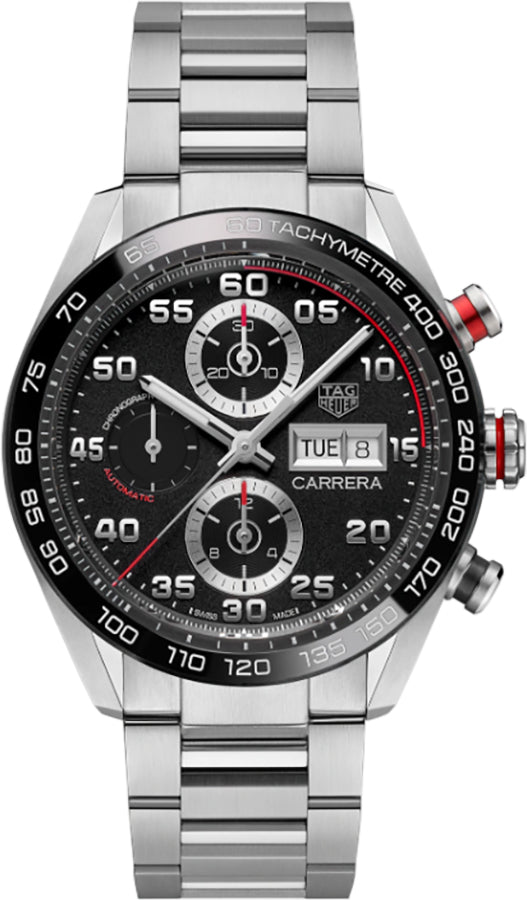 TAG HEUER Carrera Chronograph Black Dial Men'S Watch Cbn2A1Aa.Ba0643 1