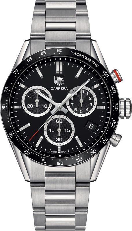 TAG HEUER Carrera Chronograph Men'S Watch On Sale Cv1A10.Ba0799 1