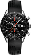 TAG HEUER Carrera Chronograph Black Dial Men'S Watch Cv2014.Ft6014 1