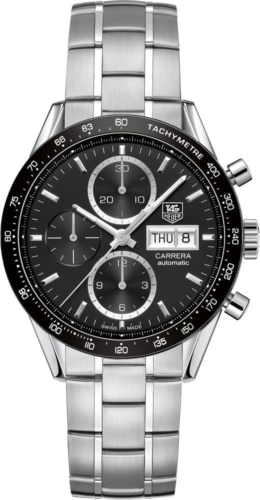 TAG HEUER Carrera Automatic Chronograph Calibre 16 Men'S Watch Cv201Ag.Ba0725 1