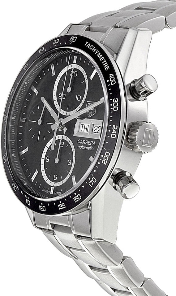 TAG HEUER Carrera Automatic Chronograph Calibre 16 Men'S Watch Cv201Ag.Ba0725 2