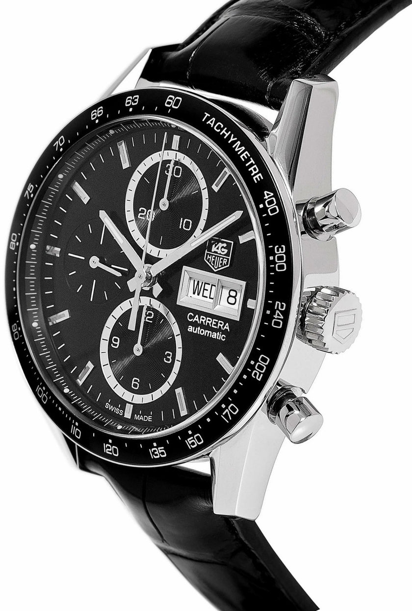 TAG HEUER Carrera Chronograph Day Date Men'S Watch Cv201Ag.Fc6266 2