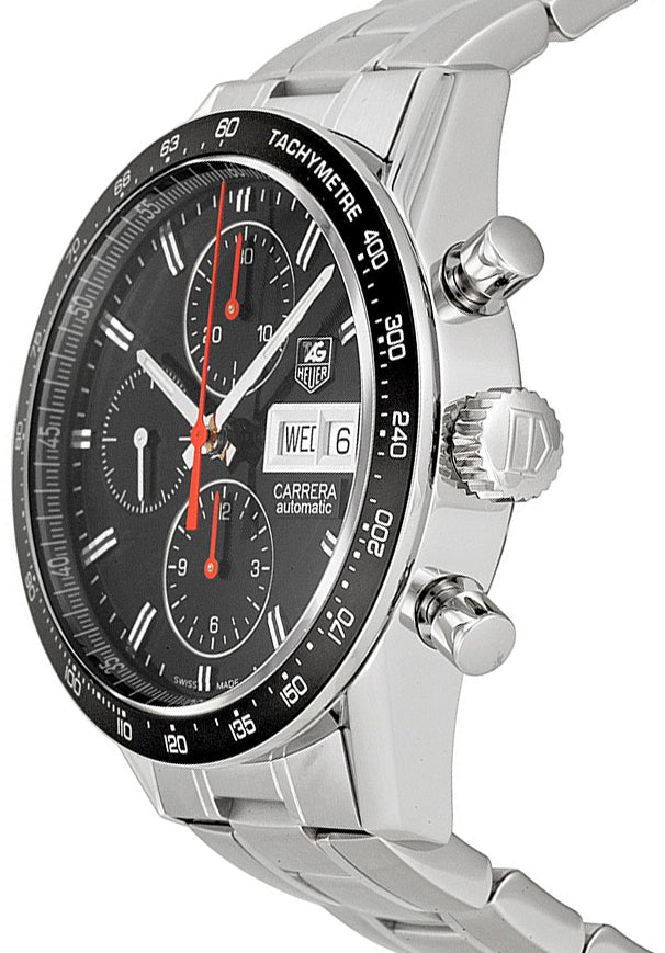 TAG HEUER Carrera 41Mm Chronograph Men'S Watch Cv201Ah.Ba0725 2