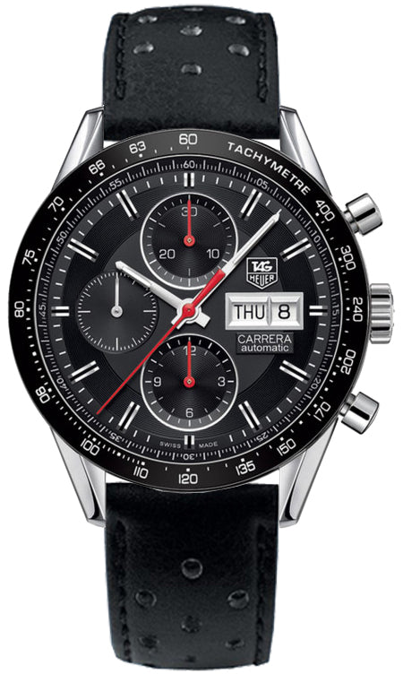 TAG HEUER Carrera Automatic 41Mm Men'S Watch Cv201Ah.Fc6233 1