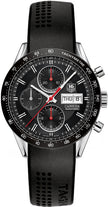 TAG HEUER Carrera Black Dial Steel Men'S Watch Cv201Ah.Ft6014 1