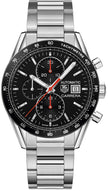 TAG HEUER Carrera Black Dial Men'S Watch Cv201Am.Ba0723 1