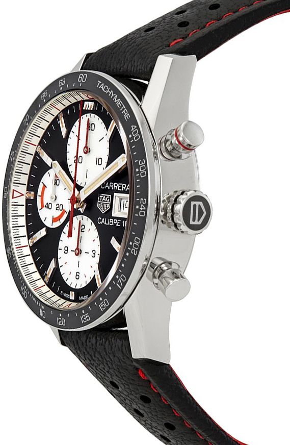 TAG HEUER Carrera 41Mm Black Dial Men'S Watch Cv201Ap.Fc6429 2