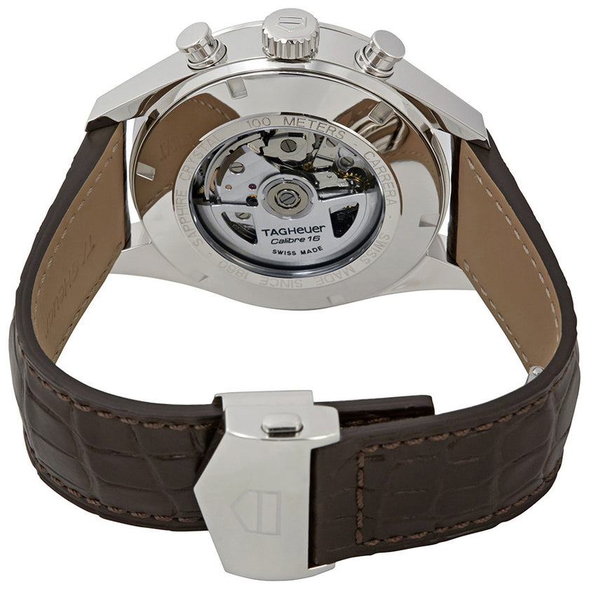 TAG HEUER Carrera Chronograph 43Mm Men'S Watch Cv2A1Ac.Fc6380 3