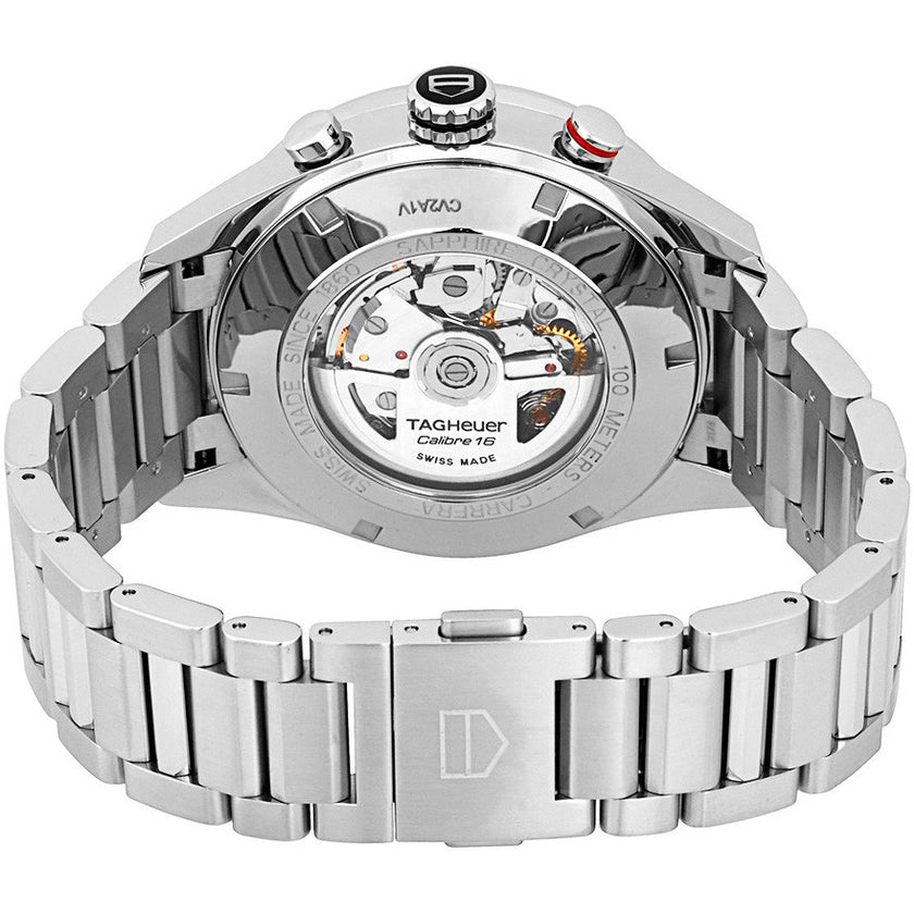 TAG HEUER Carrera Chronograph Anthracite Dial Men'S Watch Cv2A1U.Ba0738 3