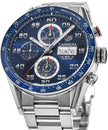 TAG HEUER Carrera Chronograph Blue Dial Men'S Watch Cv2A1V.Ba0738 3