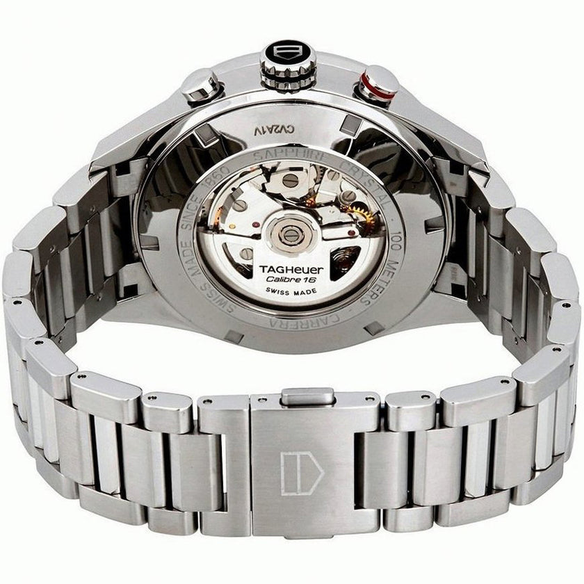 TAG HEUER Carrera Chronograph Blue Dial Men'S Watch Cv2A1V.Ba0738 4