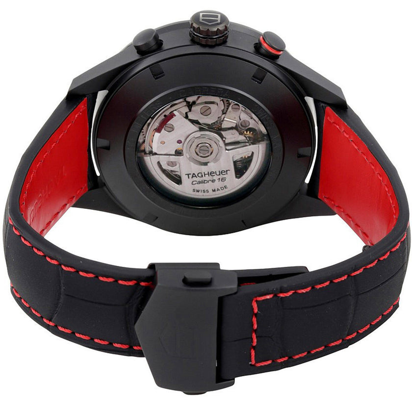 TAG HEUER Carrera Day-Date 43Mm Black Dial Men'S Watch Cv2A81.Fc6237 3