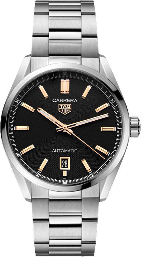 TAG HEUER Carrera Date Black Dial Automatic Men'S Watch Wbn2113.Ba0639 1