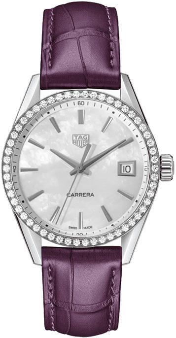 AUTHENTIC WATCHES Tag Heuer Carrera Quartz Women'S Diamond Watch Wbk1316.Fc8261 1