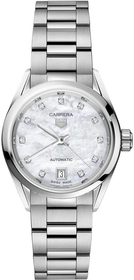 TAG HEUER Carrera Diamonds Automatic Women'S Watch Wbn2412.Ba0621 1