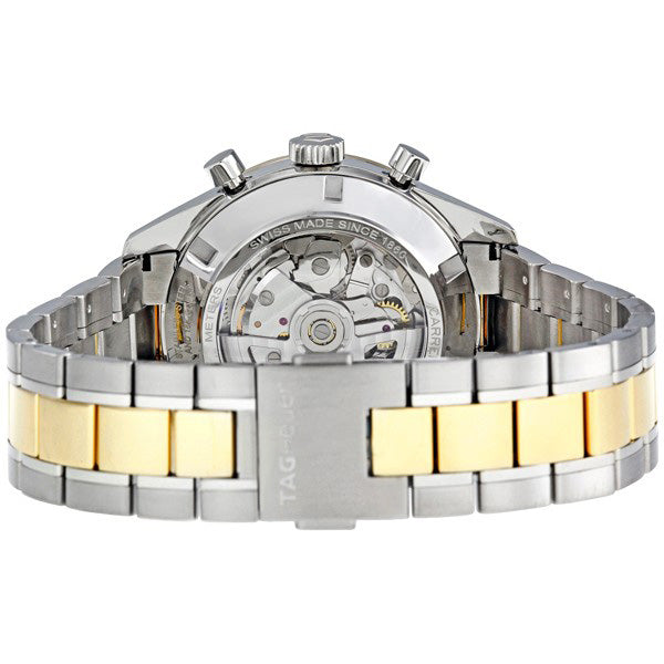 TAG HEUER Carrera Heritage Gold & Steel Men'S Watch Cas2150.Bd0731 3