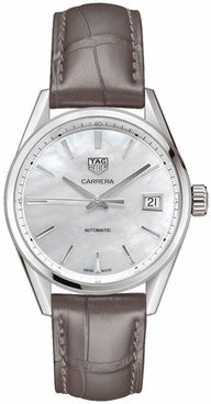 AUTHENTIC WATCHES Tag Heuer Carrera Caliber 5 Women'S Leather Watch Wbk2311.Fc8258 1