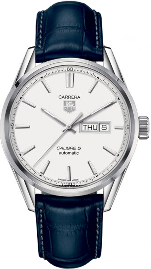 TAG HEUER Carrera Silver Dial Automatic Men'S Watch War201B.Fc6292 1