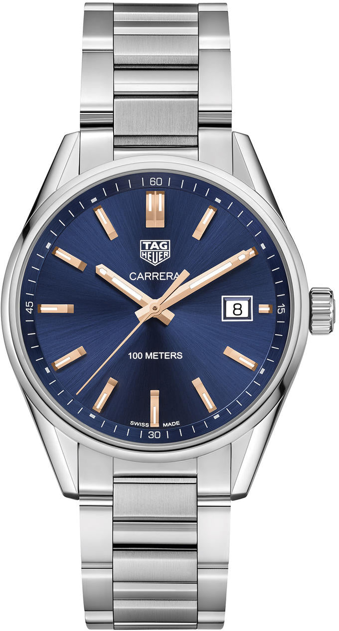 TAG HEUER Carrera Blue Dial Women'S Luxury Watch War1112.Ba0601 1